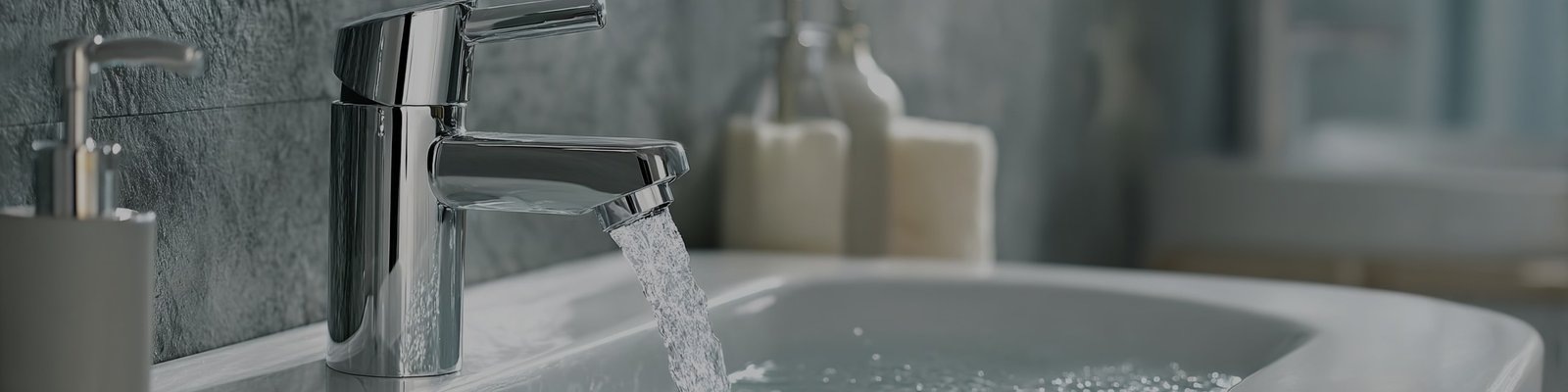 Modern bathroom with water-saving fixtures